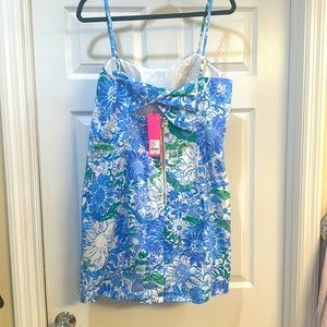 Lilly Pulitzer Shelli Frenchie Blue Suns Out Size 12